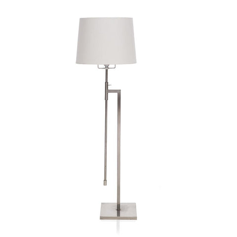 Silver Base Floor Lamp