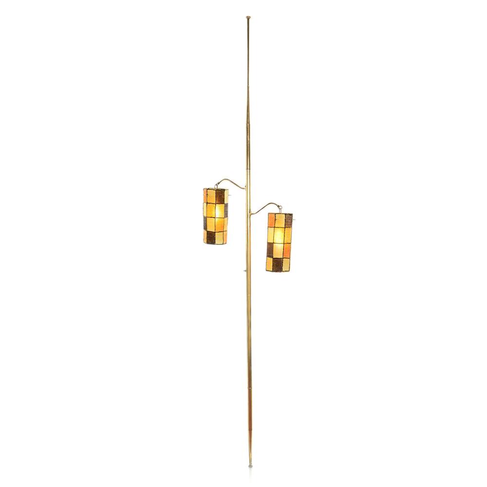 Golden Pole Lamp