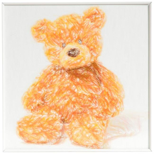 0762 (A+D) Jr Teddy Bear (8" x 8")