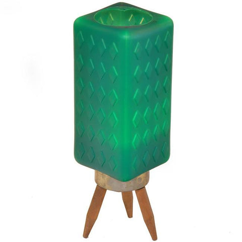 Green Plastic Table Lamp