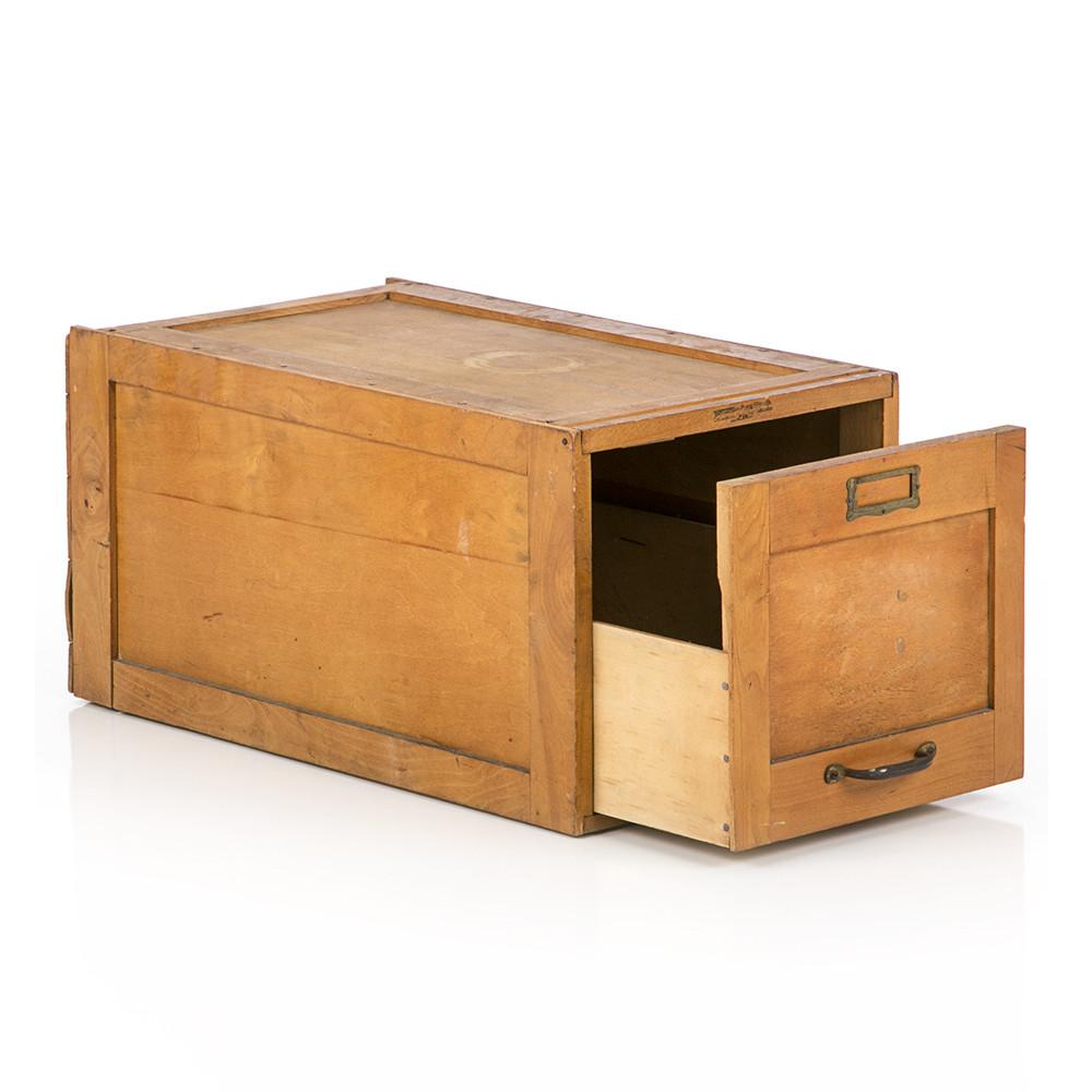 Wood Single Drawer Filing Cabinet