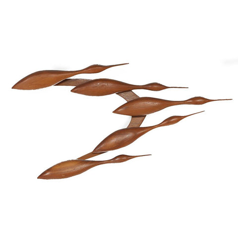 Simple Wood Flying Ducks
