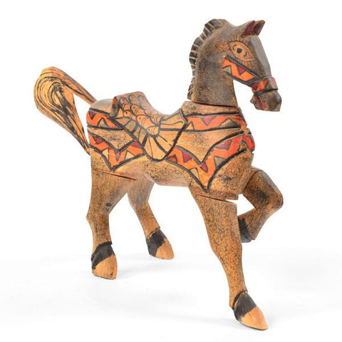 Brown Wooden Horse