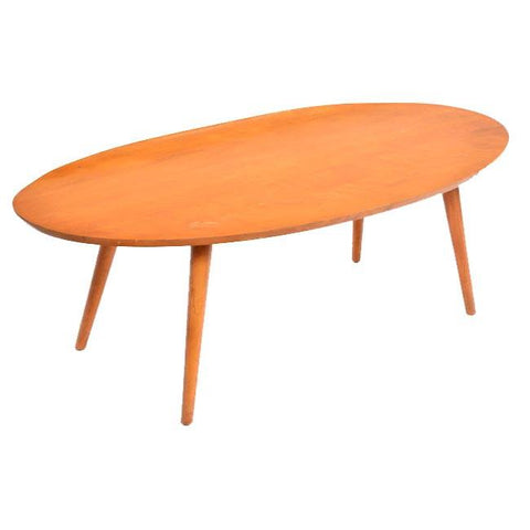 Oval Lipped Coffee Table