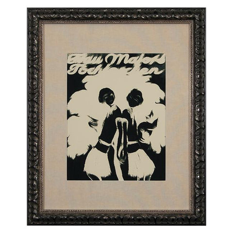 0181 (A+D) Deco Girls Black (19" x 23")