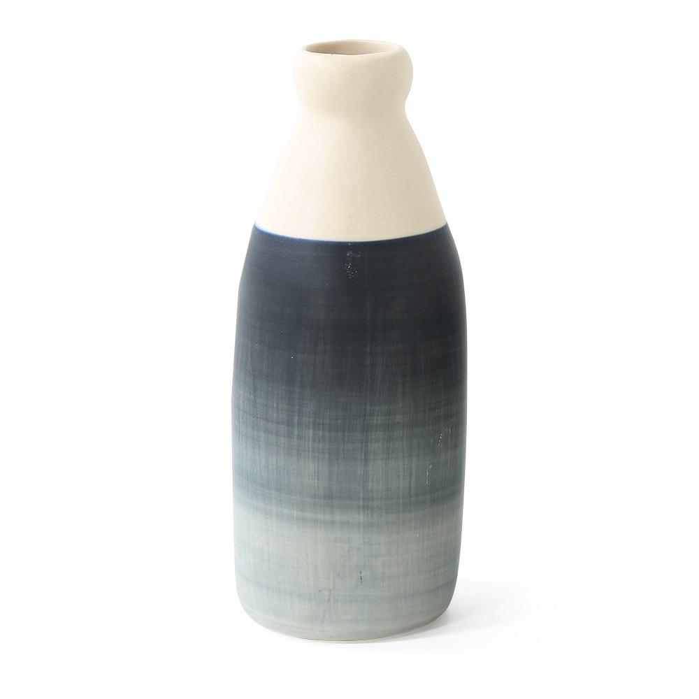 Grey Blue Ombre Tall Vase (A+D)