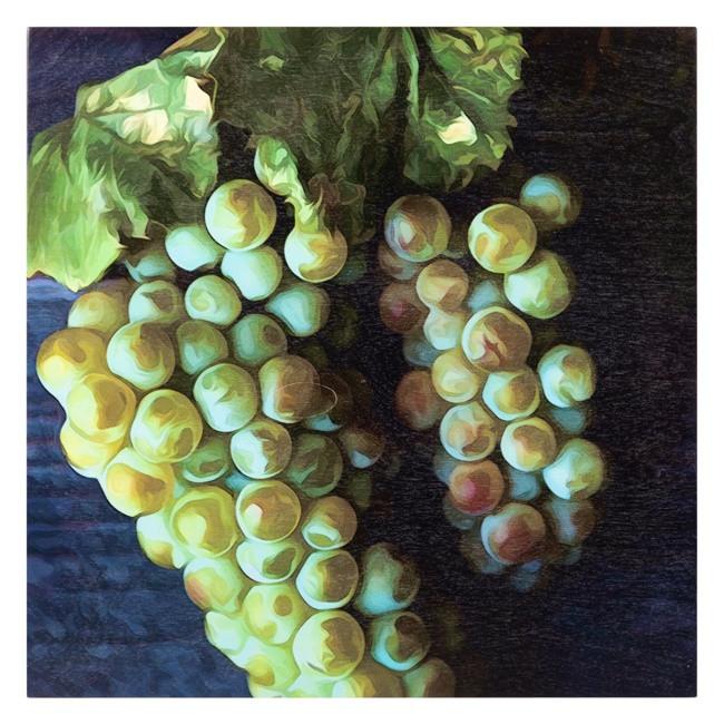 0454 (A+D) Green Grapes (24" x 24")