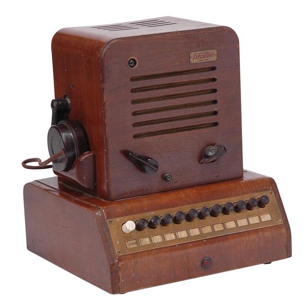 Vintage Executone Wood Speaker