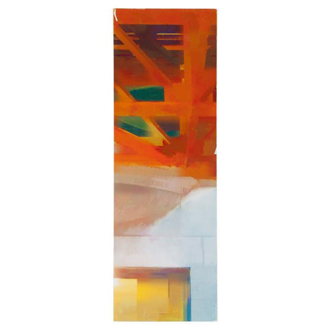 0350 (A+D) Orange Train Tracks B (6" x 18")