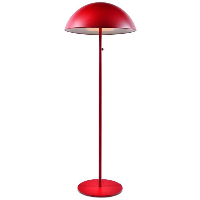 Red Dome Top Floor Lamp