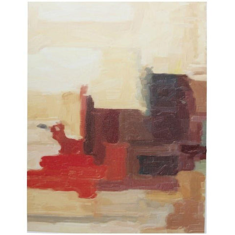 0795 (A+D) Yellow Red Abstract A (30" x 40")