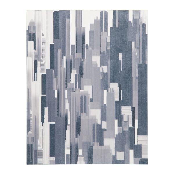0302 (A+D) Gray Cityscape (11" x 14")