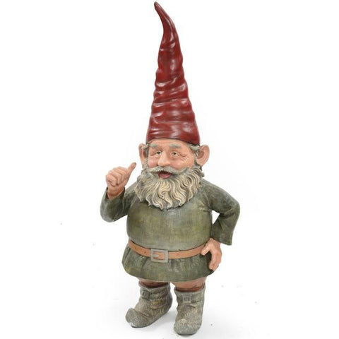 Lawn Gnome - Red Hat & Green Shirt