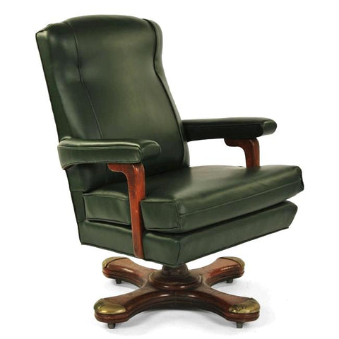 Green Leather Executive Chair