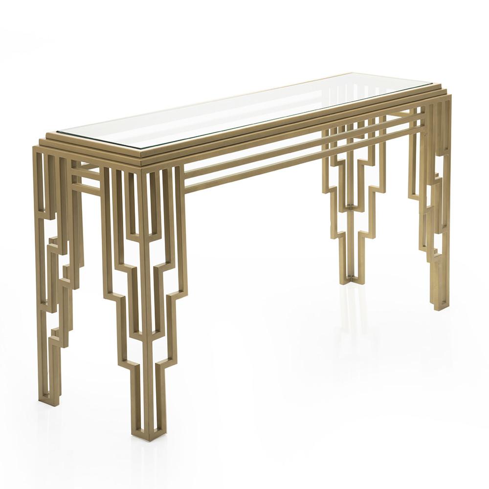 Gold Jazz Console Table