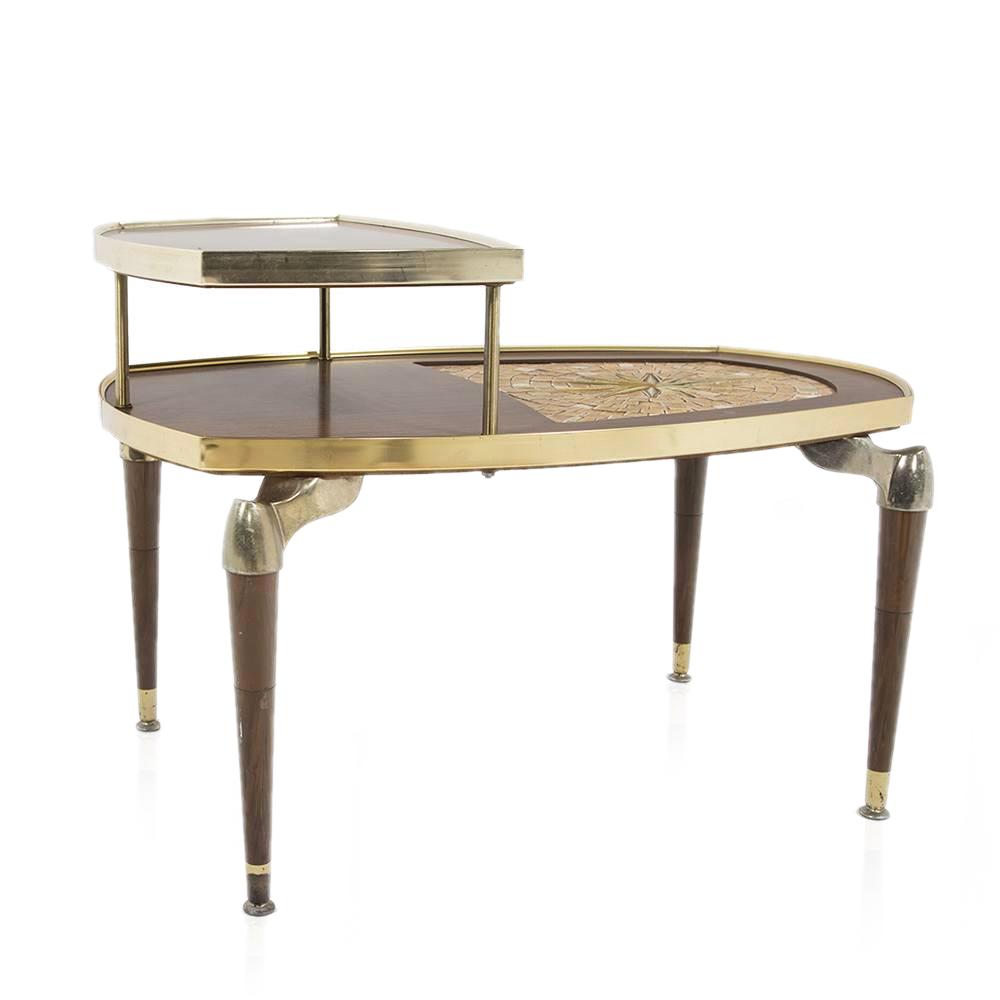 Star Mosaic Two-Tier Table