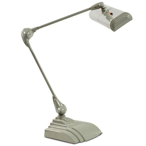 Grey Metal Desk Lamp