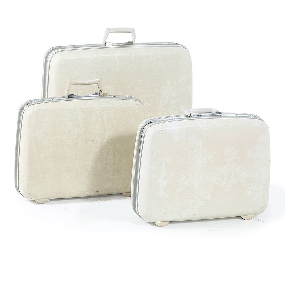 Samsonite - White Cream Luggage