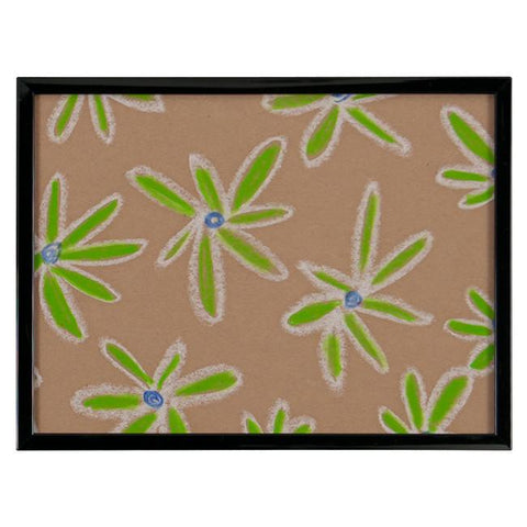 0236 (A+D) Jr Flowers Green (8.5" x 6.5")