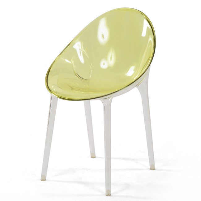 Plexiglass Dining Chair - Green