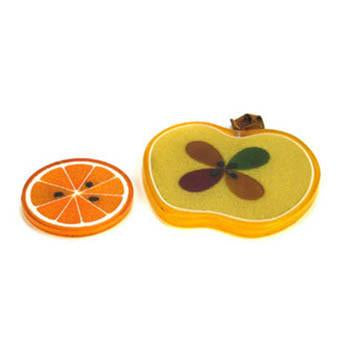 Apple and Orange Trivets Set of 2