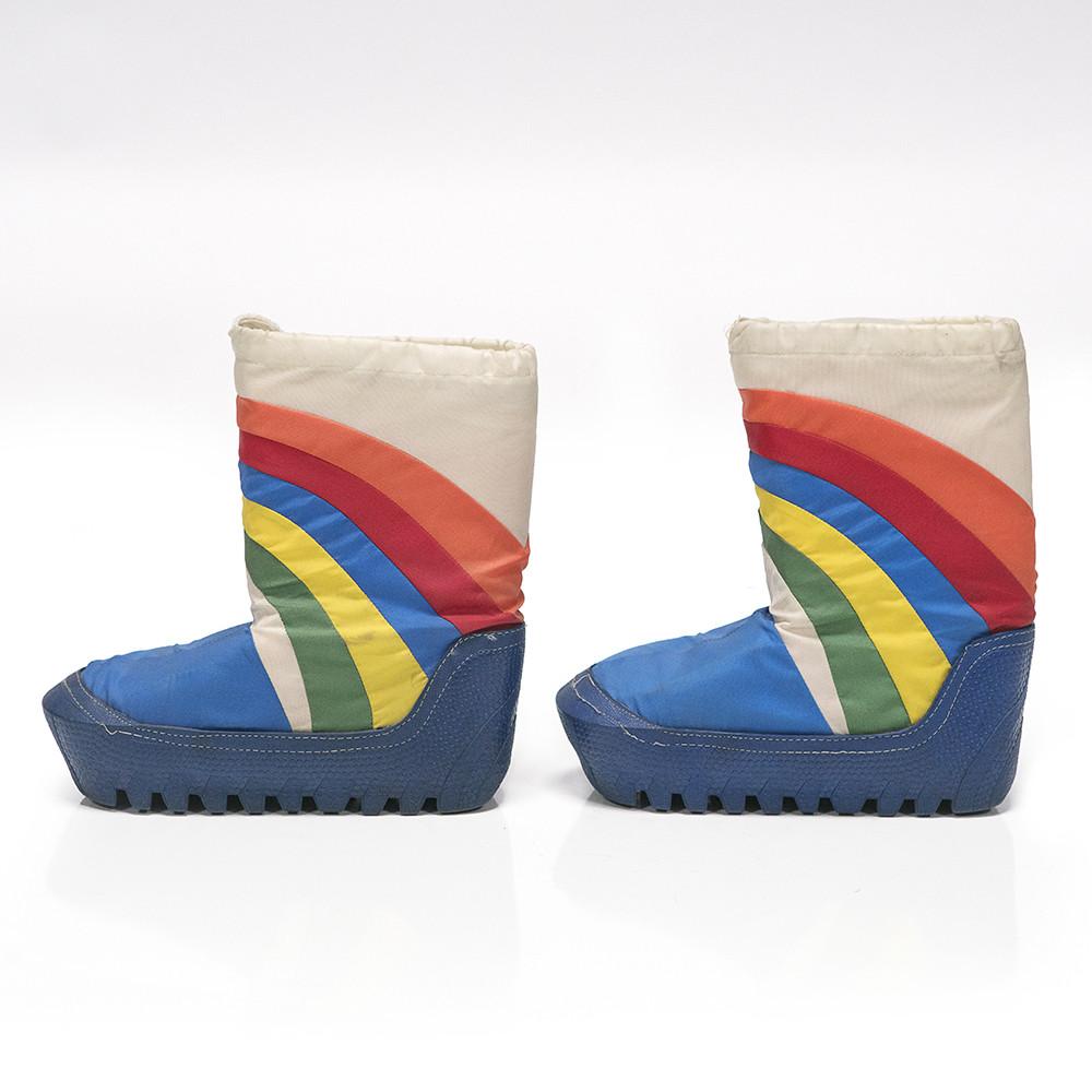 Multi Colored Moon Boots