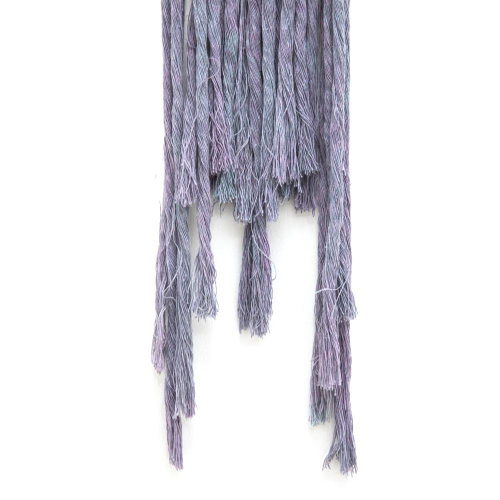 1030 (A+D) Purple Long Hanging Macrame