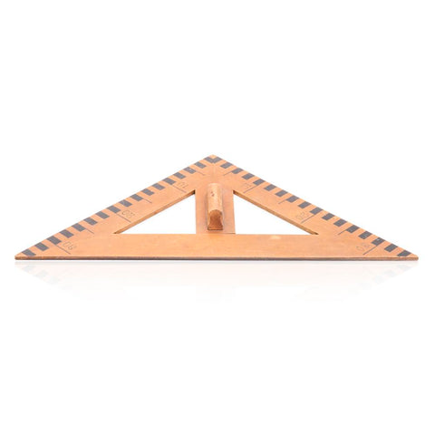 Wood Light Set Square Ruler (A+D)