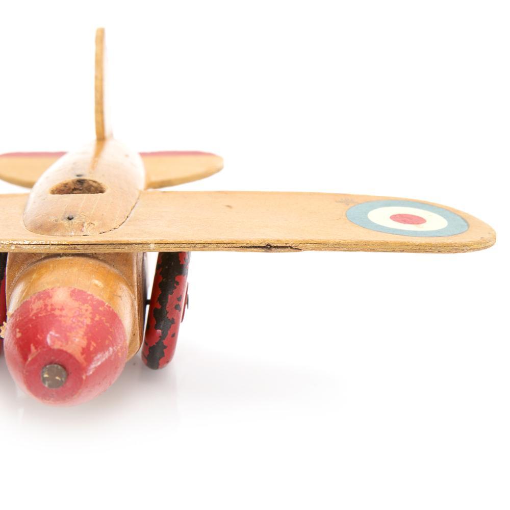 Wood Light Toy Plane (A+D)