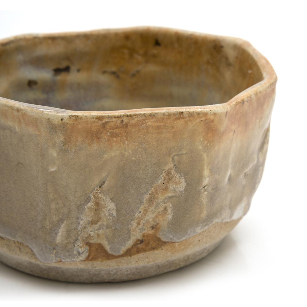 Tan Glazed Ceramic Bowl (A+D)