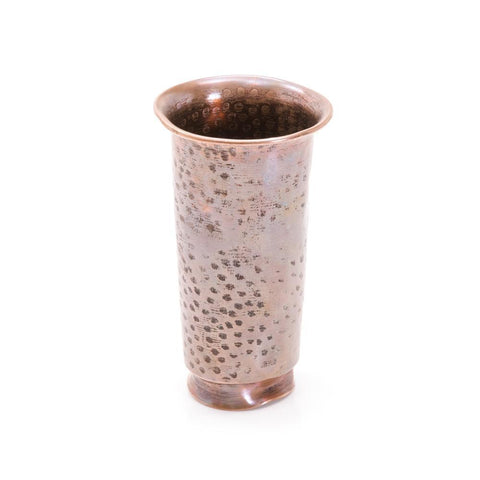 Copper Hammared Vase (A+D)