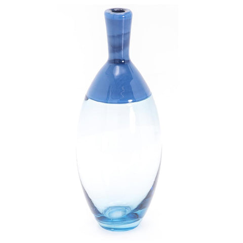 Blue Glass Vase (A+D)