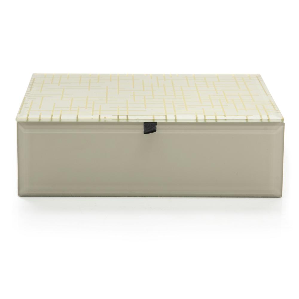 Cream Gold Graphic Box (A+D)