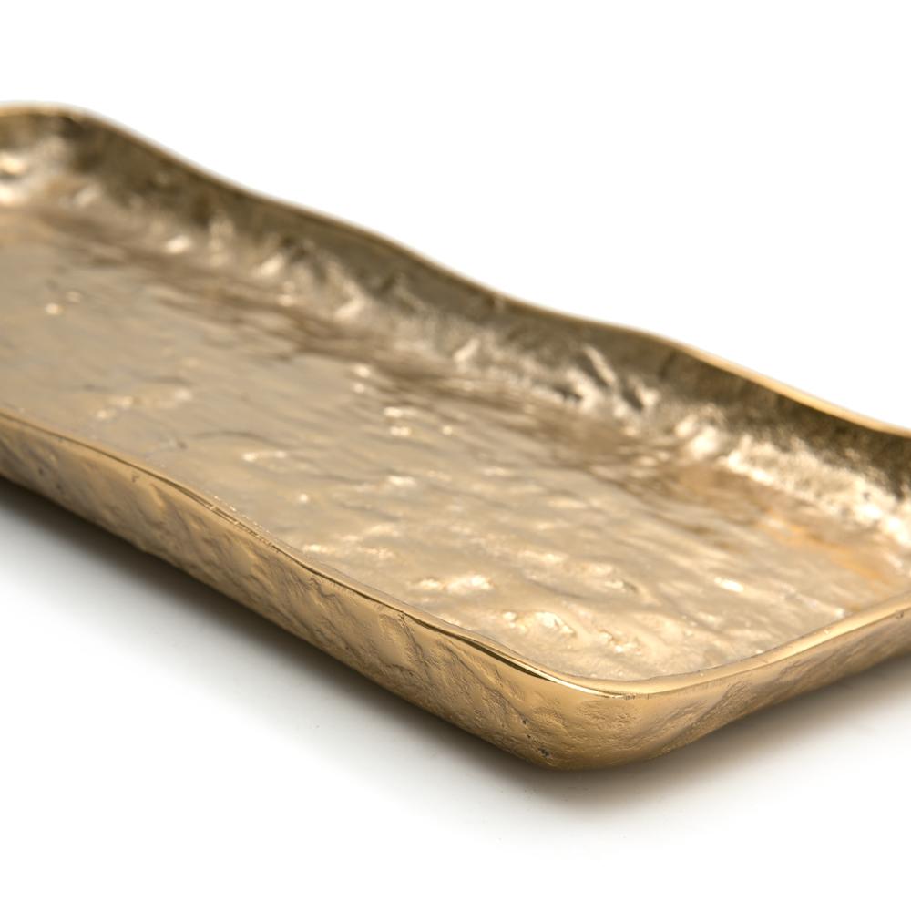Gold Elongated Tray (A+D)