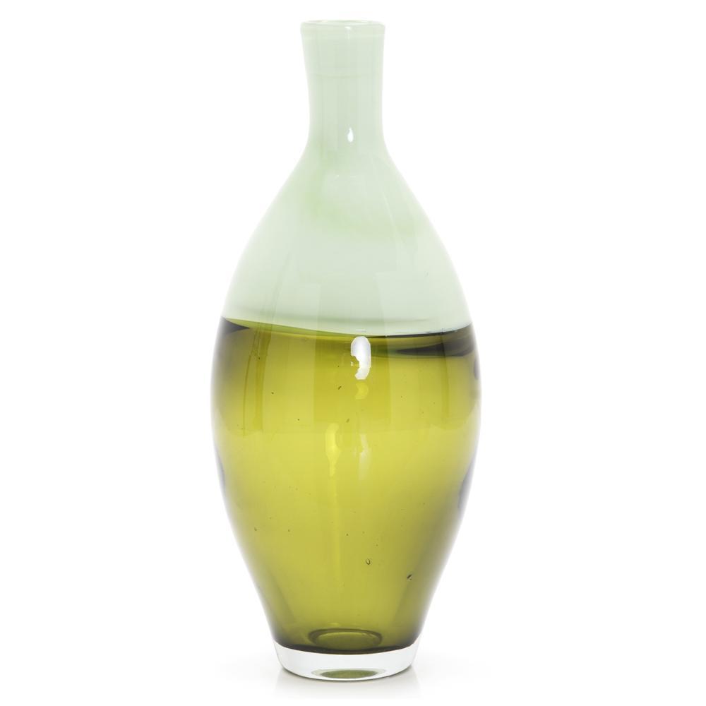 Green Glass Vase (A+D)