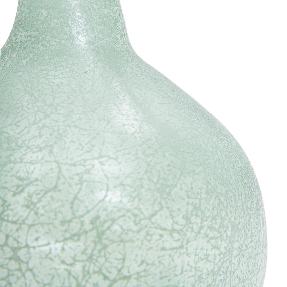 Green Glass Organic Vase (A+D)