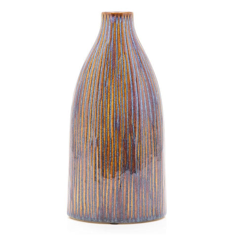 Brown Vase Blue Stripe (A+D)