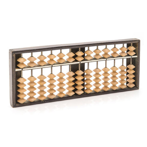 Black & Tan Dark Wood Abacus (A+D)