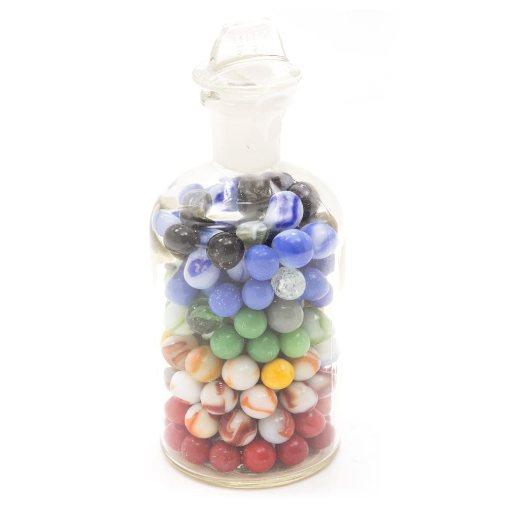 Glass Jar of Marbles (A+D)