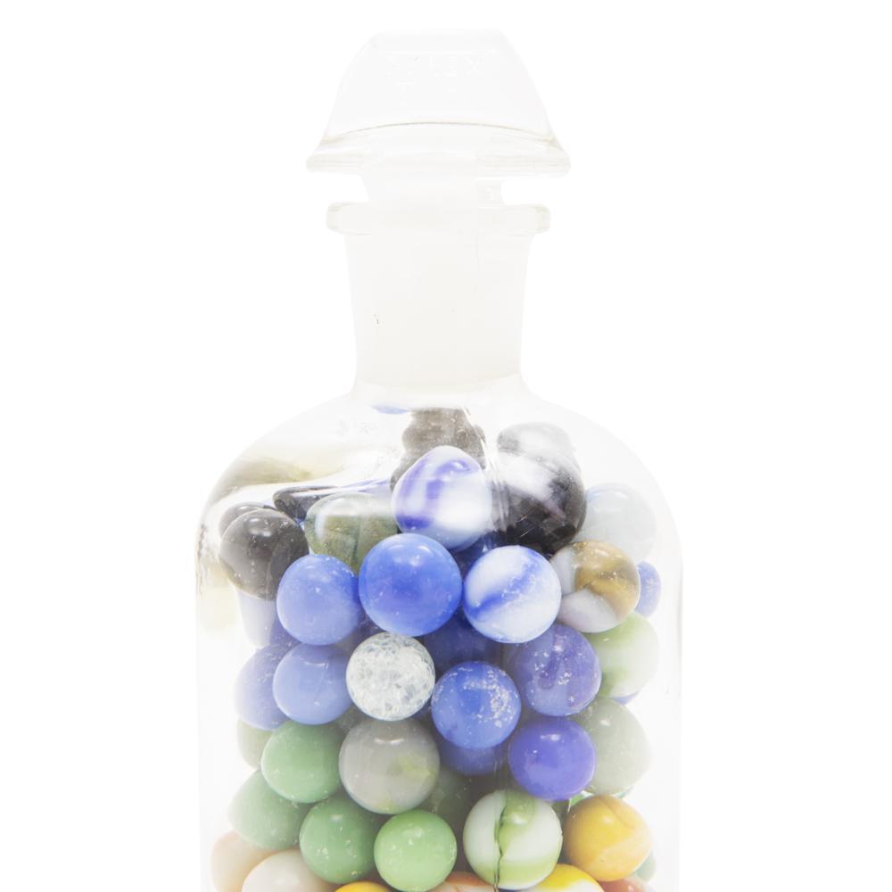 Glass Jar of Marbles (A+D)