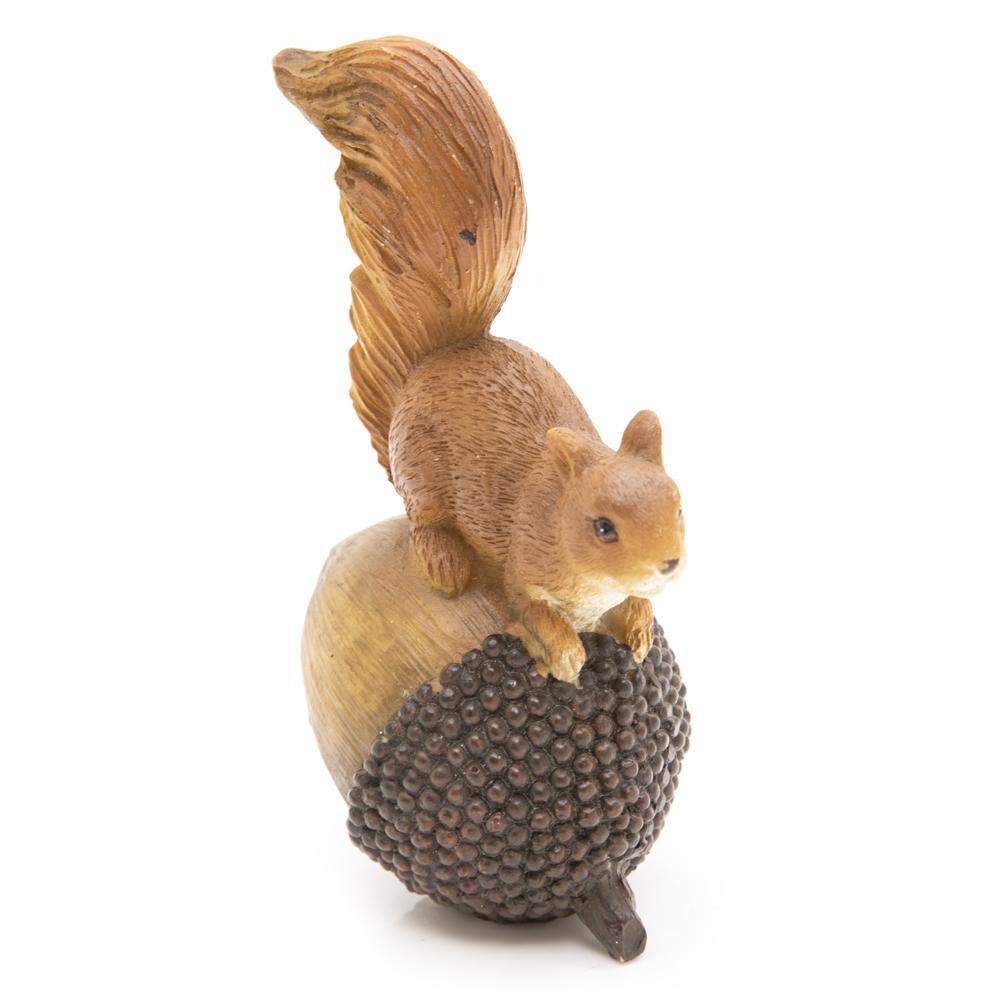 Brown Squirrel with Nut (A+D)