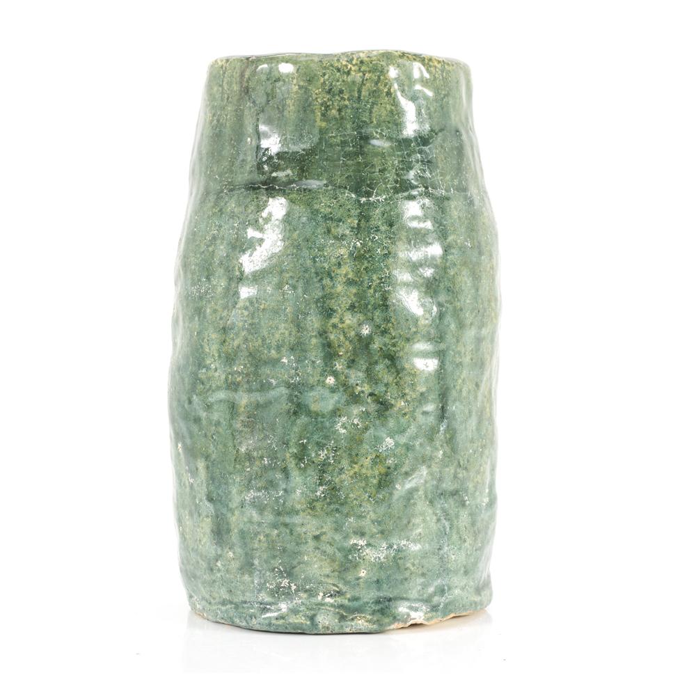 Green Handmade Vase (A+D)