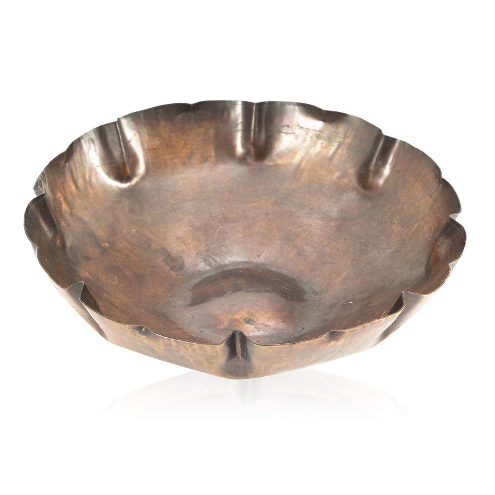 Copper Decorative Bowl (A+D)