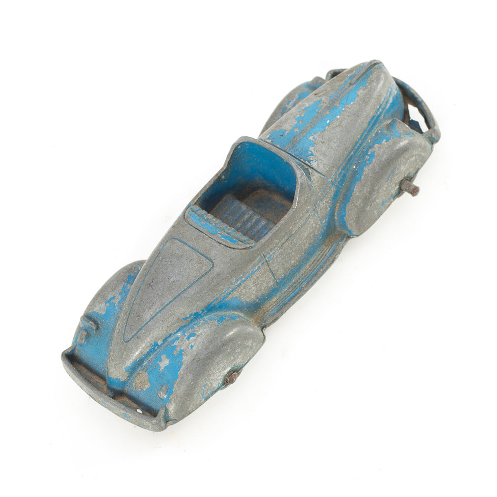 Blue Metal Vintage Toy Hot Rod (A+D)