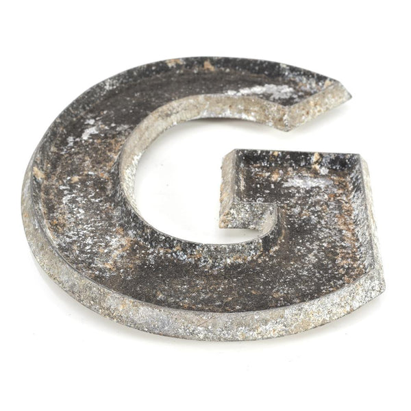 Grey Rustic Letter