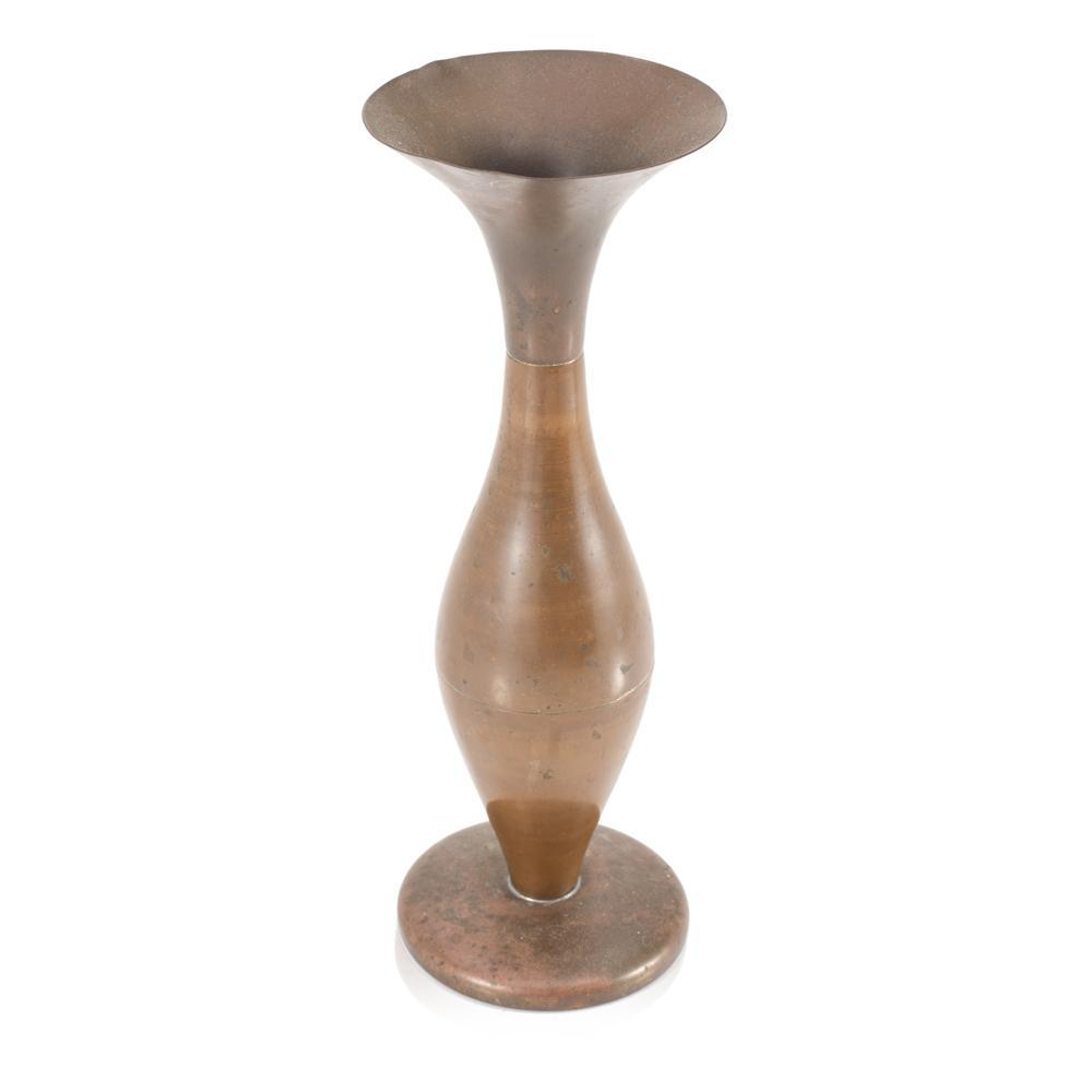 Copper Fluted Vase (A+D)
