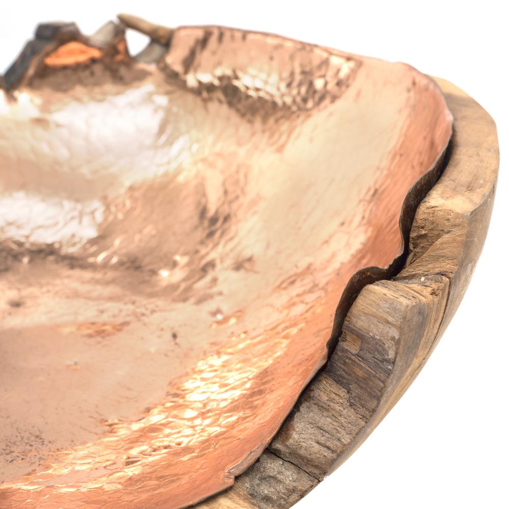 Copper Rustic Bowl (A+D)