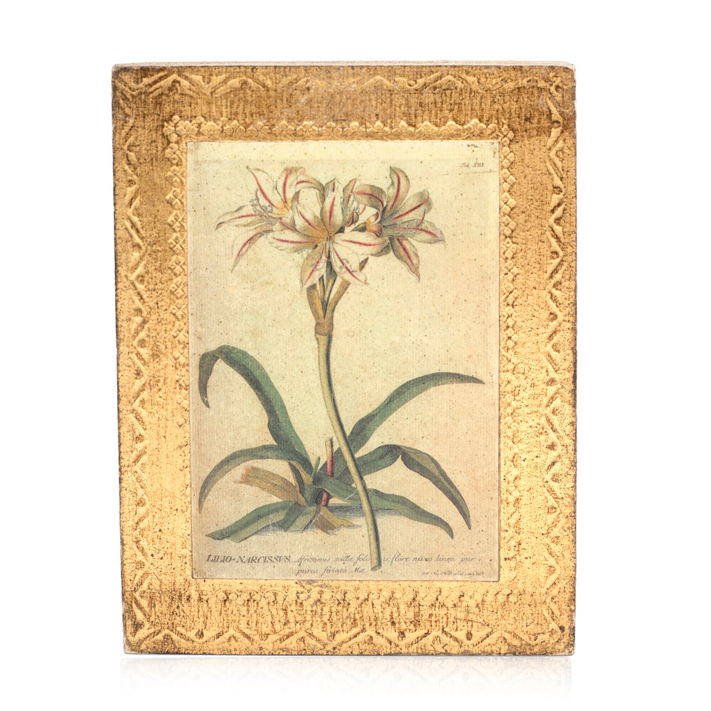 1107 (A+D) Gold Wood Flower C