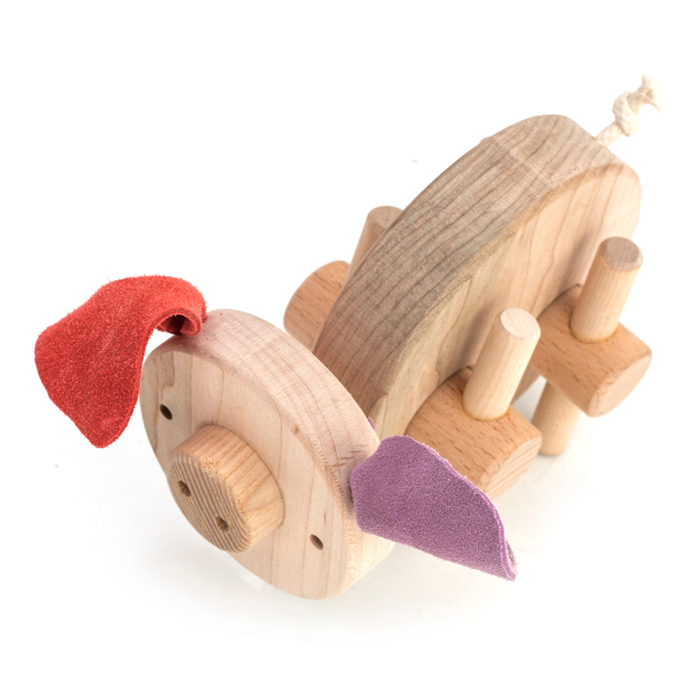 Wood Light Toy Pig (A+D)