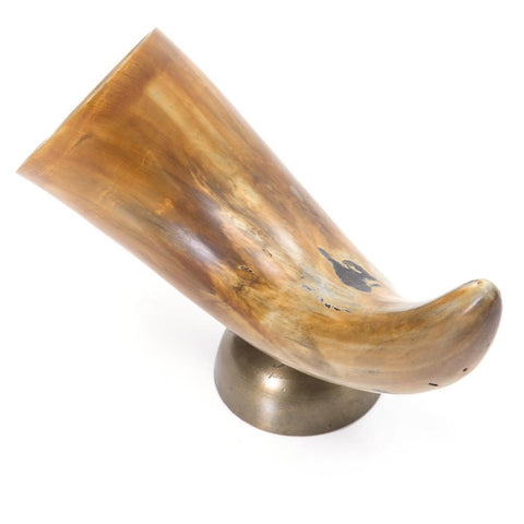 Tan Horn Table Sculpture (A+D)